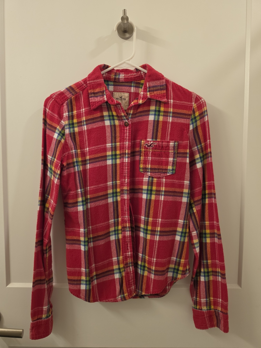 Hollister Plaid Button-Up Shirt